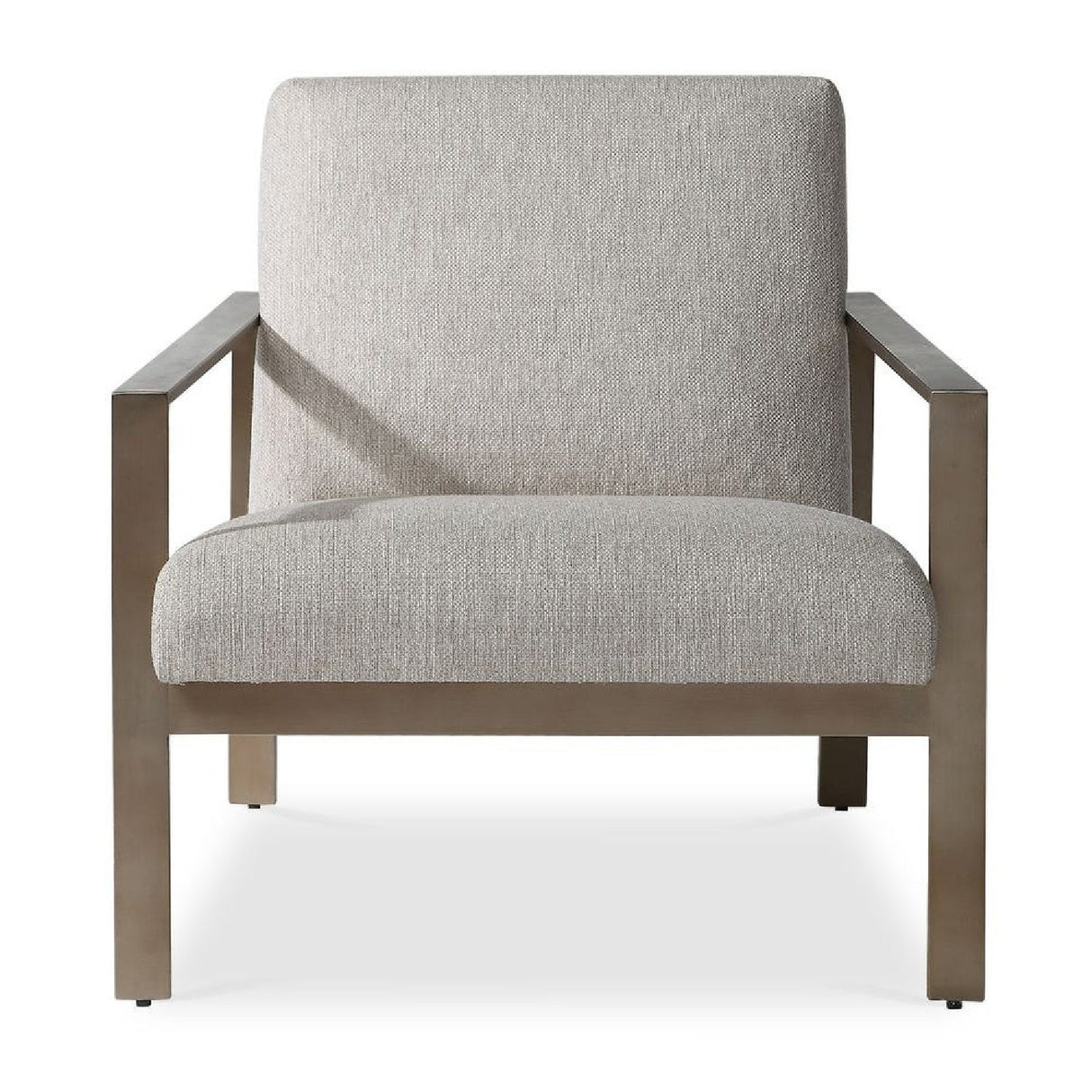 Beige Woven Fabric Accent Chair by Uttermost Wills, alternate view 3