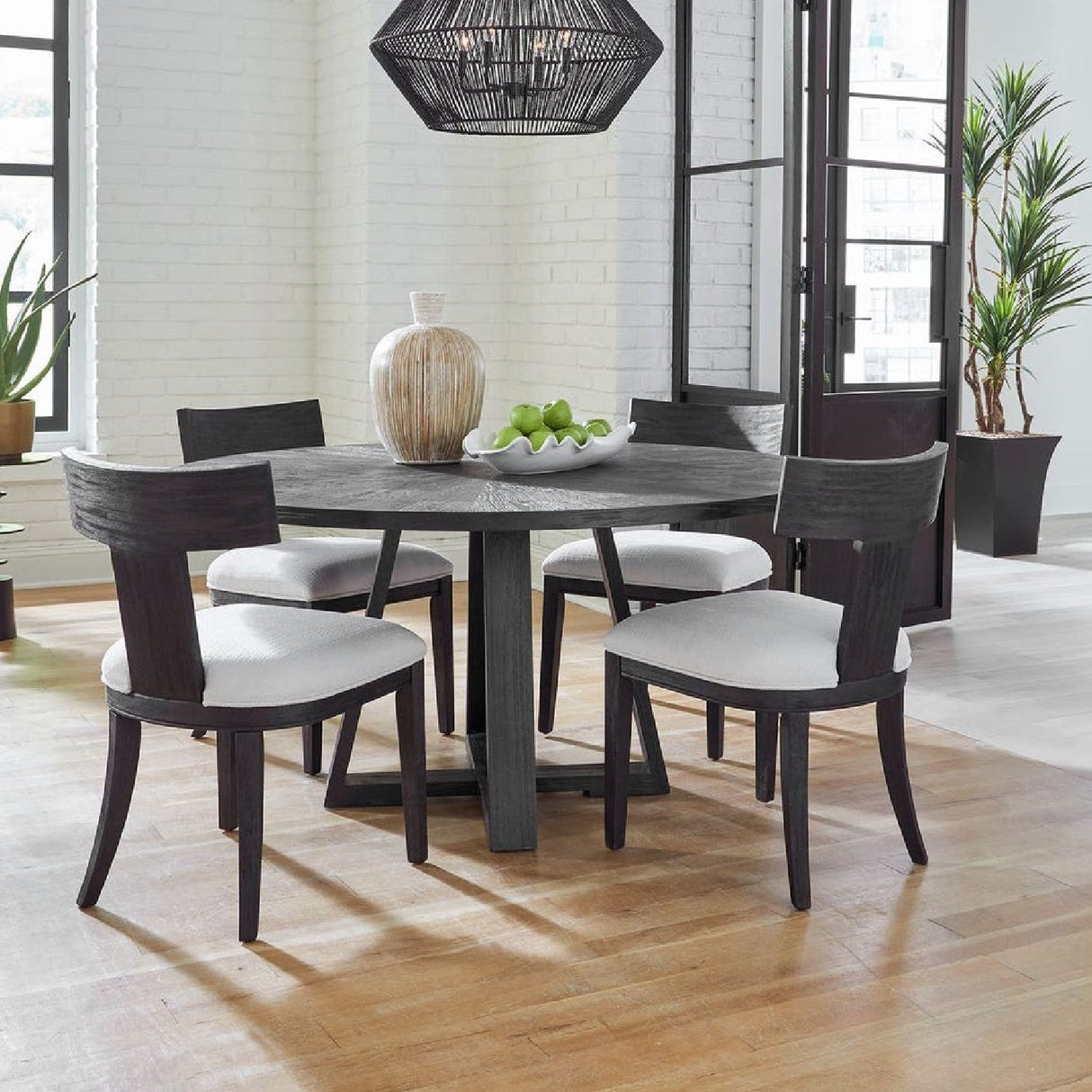 Modern European furniture - T-Shaped Wooden Dining Chair - www.oroa.com