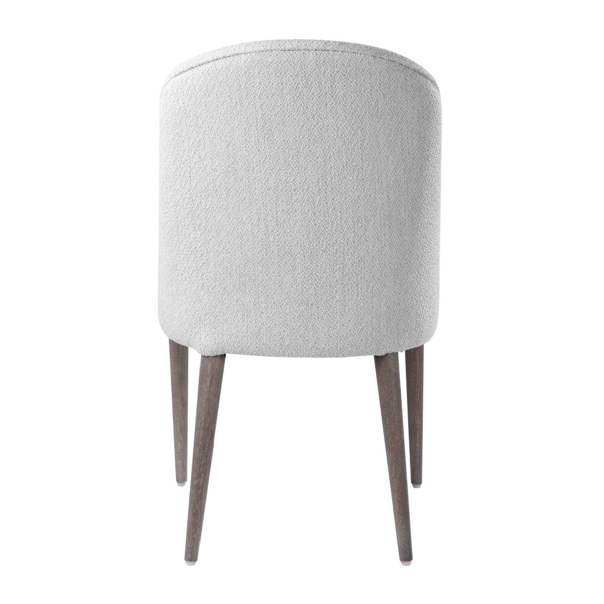 White Fabric Dining Chairs (2) | Oroa.com