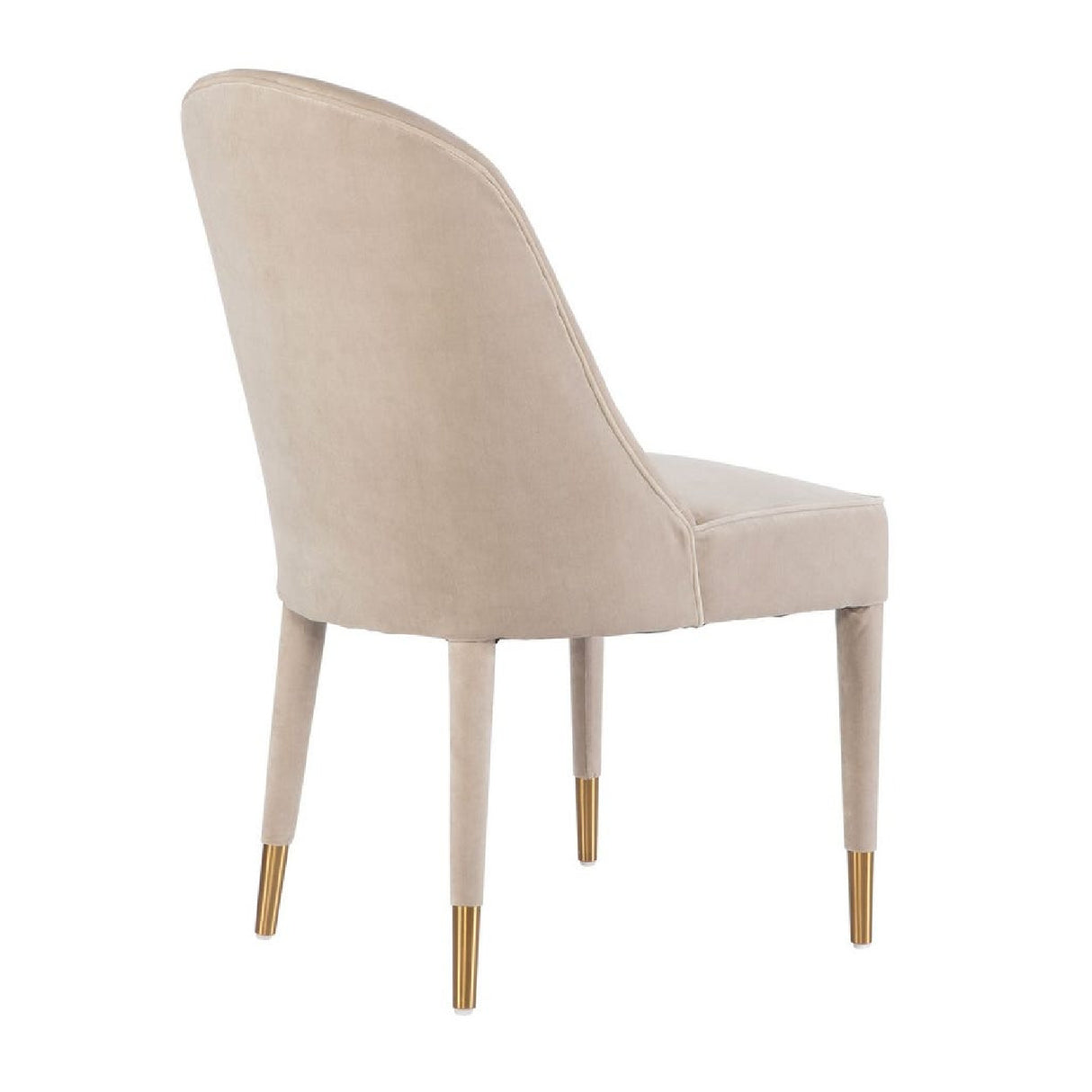 Welted Trim Modern Dining Chairs (2) | Oroa.com