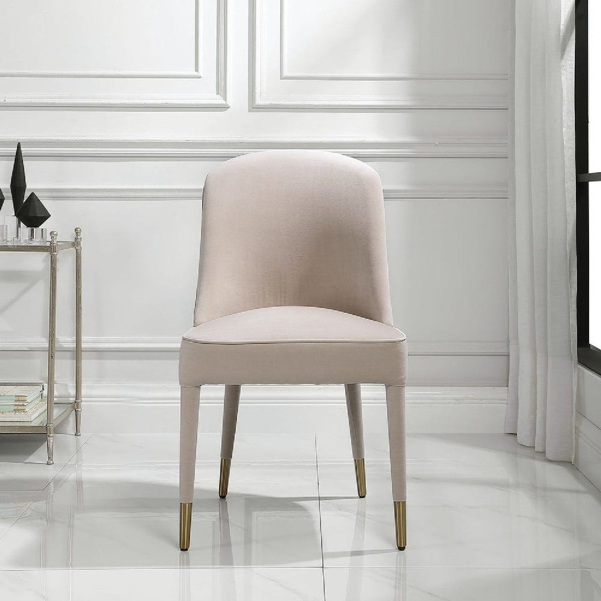 Welted Trim Modern Dining Chairs (2) by Uttermost Brie, alternate view 9