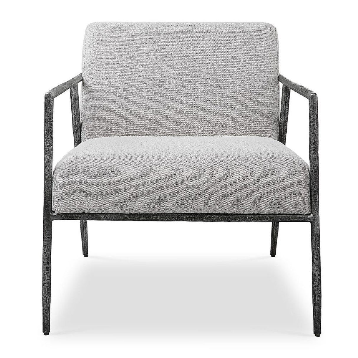 Iron Framed Boucle Lounge Chair by Uttermost Brisbane, alternate view 3