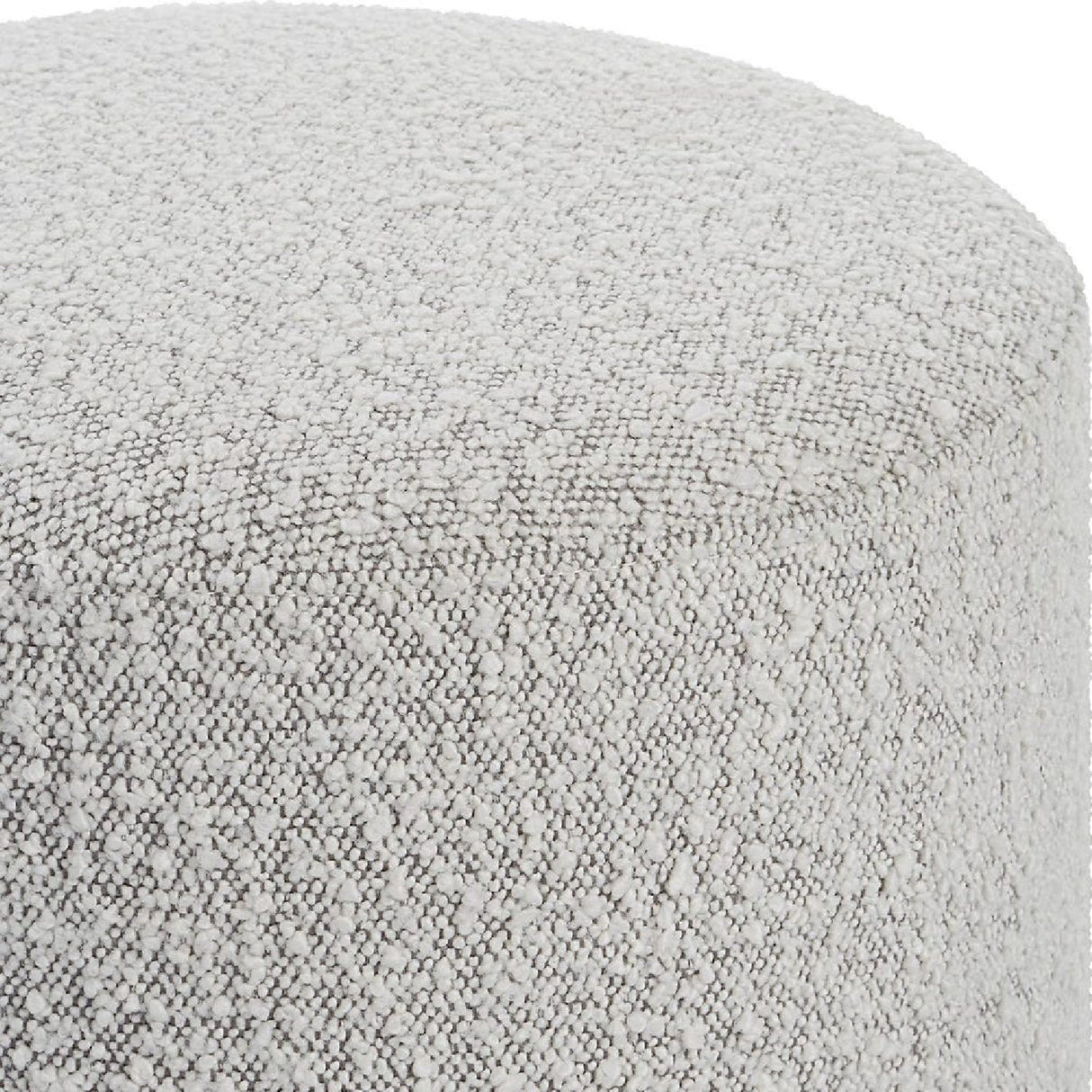 Cylindrical Textured Fabric Ottoman | Uttermost Avila