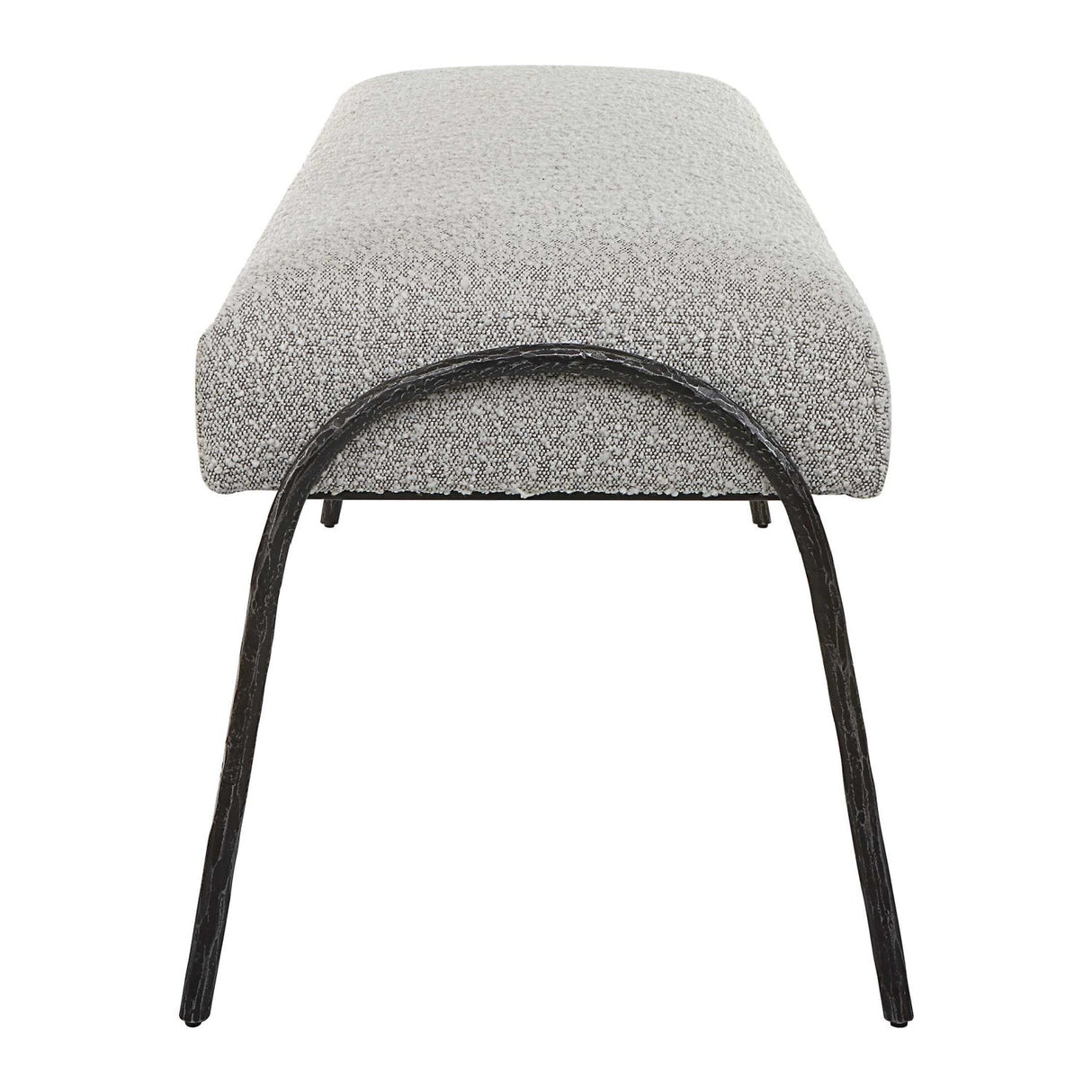 Boucle Scandinavian Bench by Uttermost Jacobsen, alternate view 4