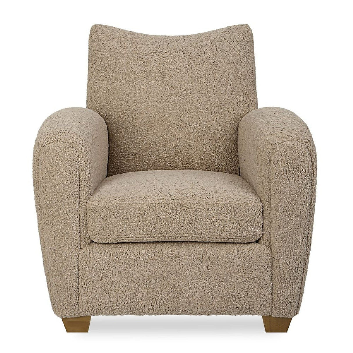 Modern European furniture - Shearling-Inspired Accent Chair - www.oroa.com