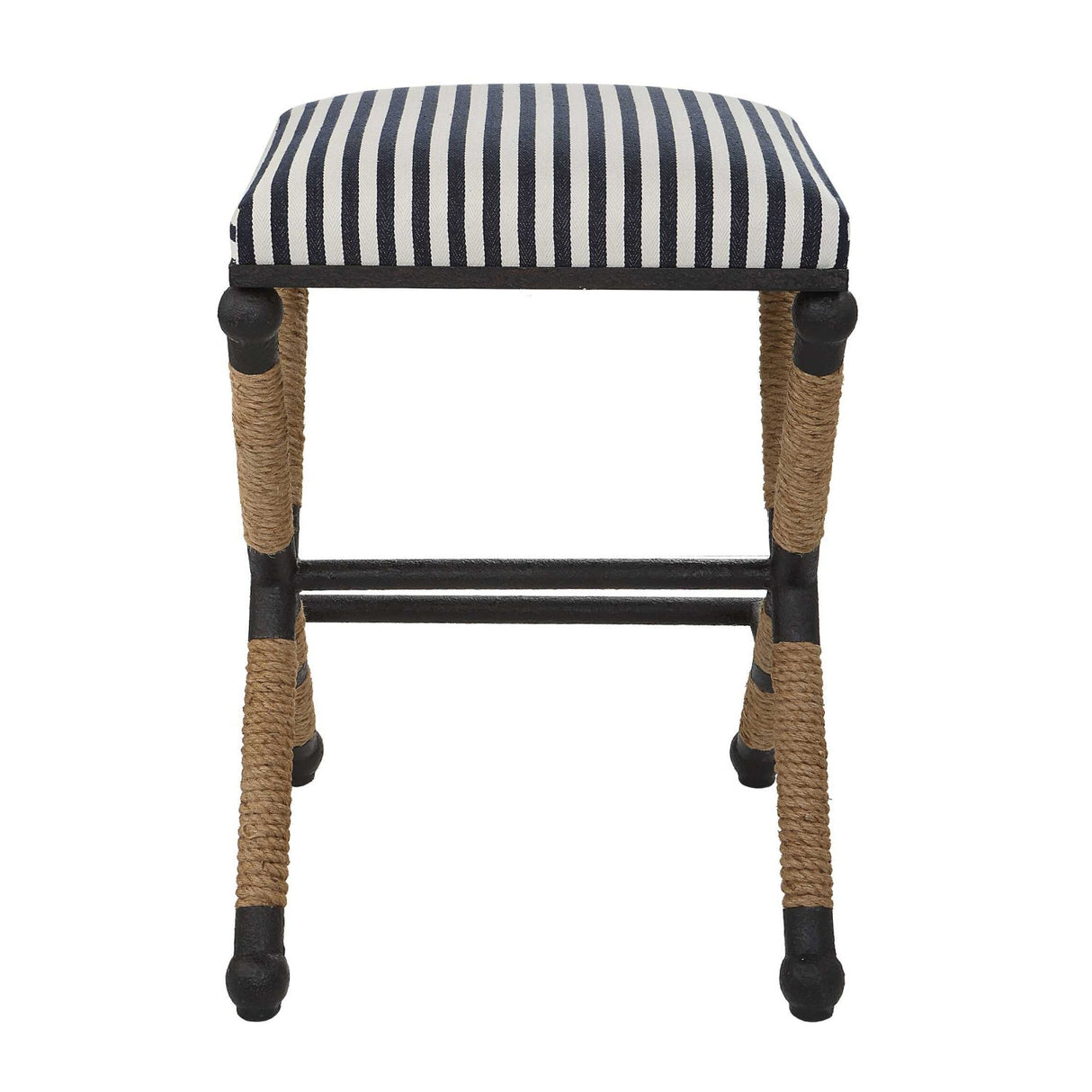 Sailor Striped Counter Stool by Uttermost Braddock