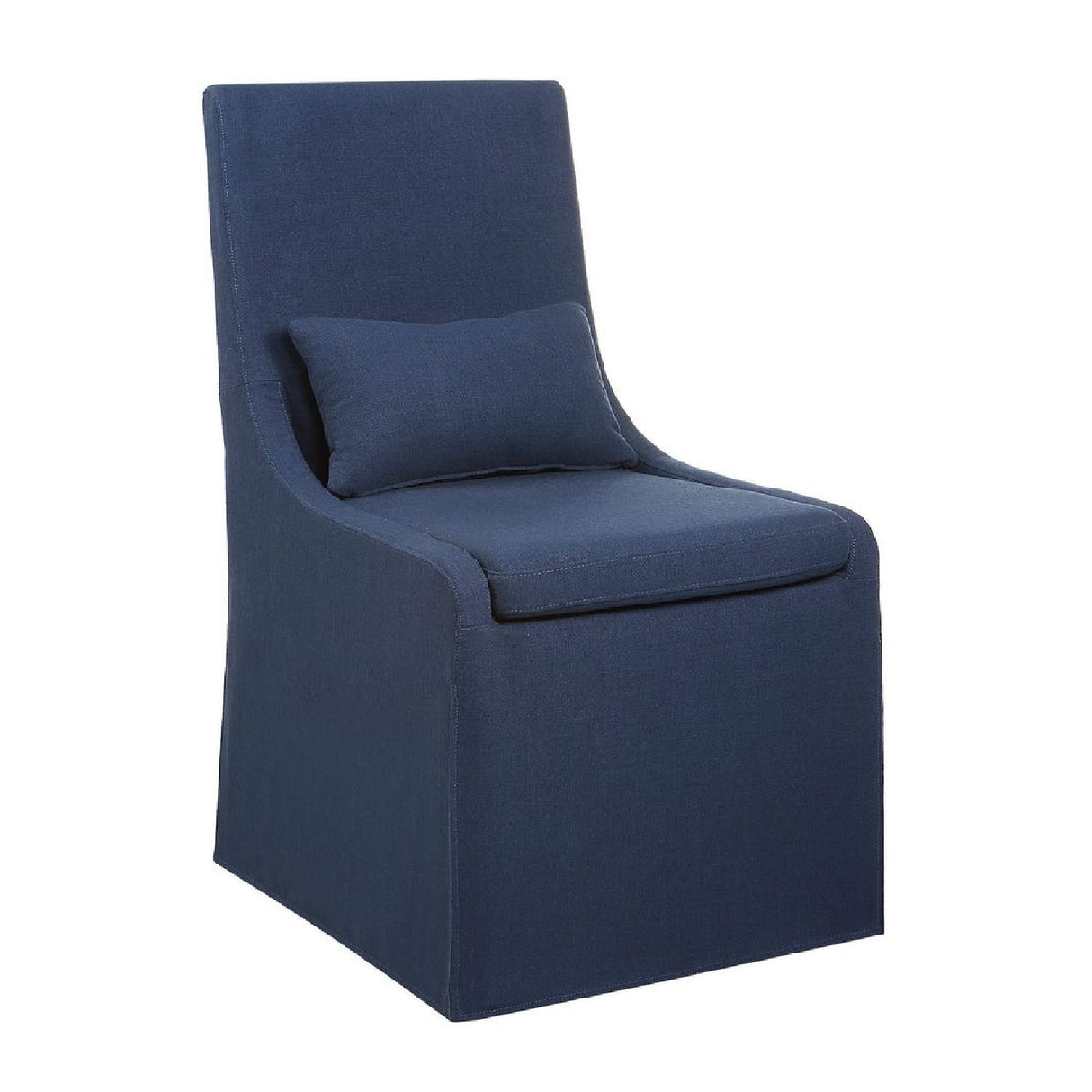 Modern European furniture - Slipcovered Accent Chair - www.oroa.com
