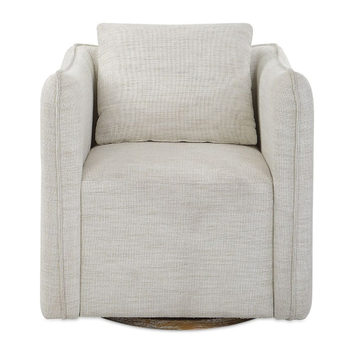 Modern European furniture - Flanged Edge Swivel Chair - www.oroa.com