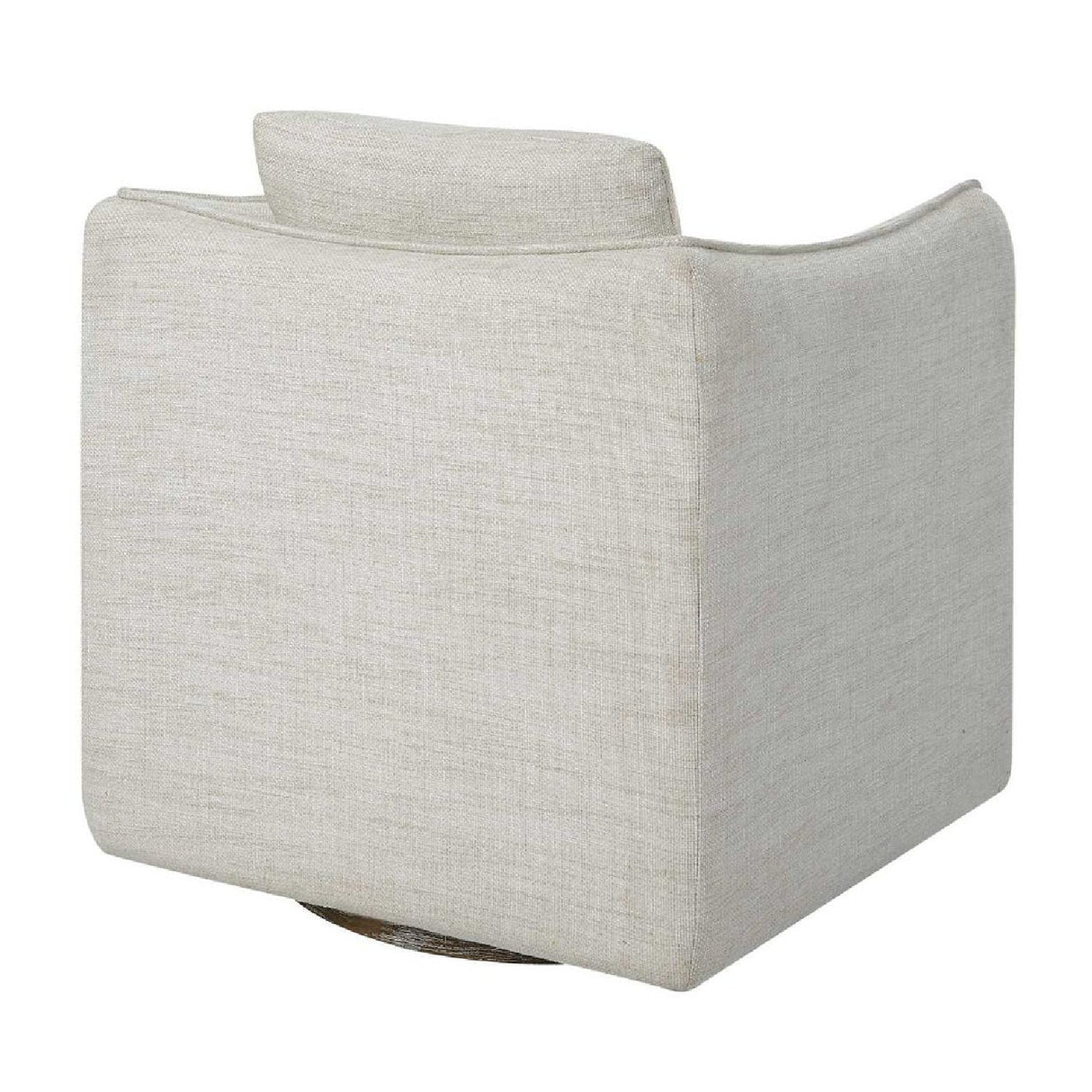 Modern European furniture - Flanged Edge Swivel Chair - www.oroa.com
