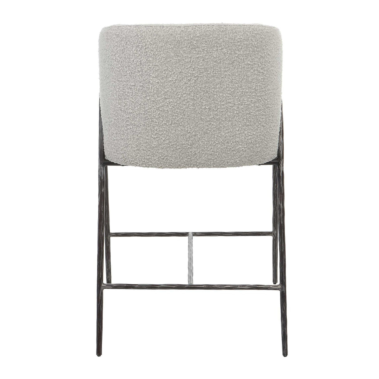 Barrel-Back Boucle Counter Stool by Uttermost Jacobsen, alternate view 6