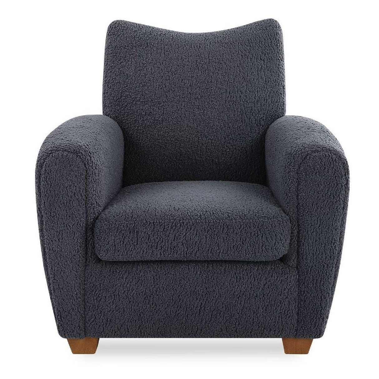 Modern European furniture - Shearling-Inspired Accent Chair - www.oroa.com