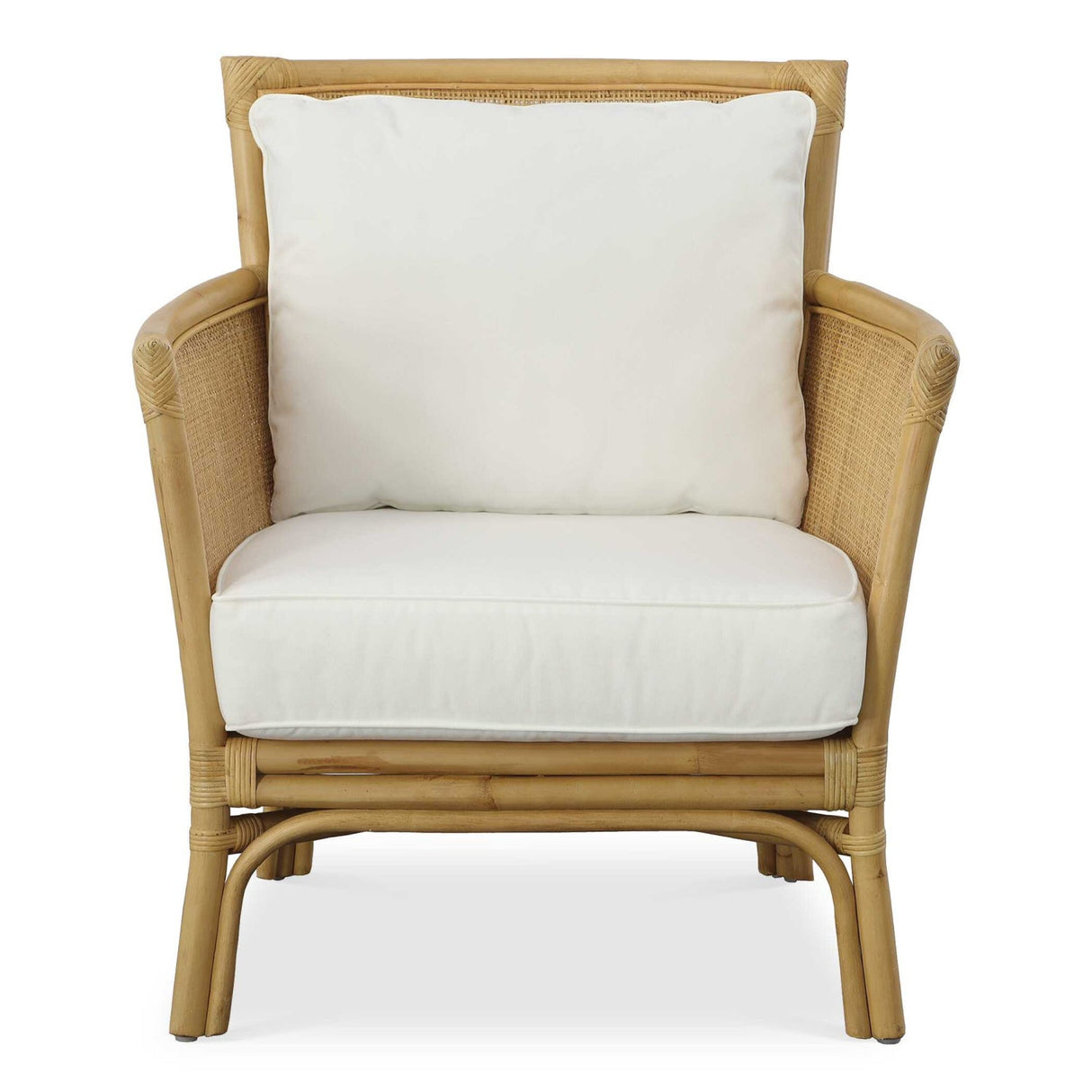 Cushioned Rattan Accent Chair by Uttermost Pacific