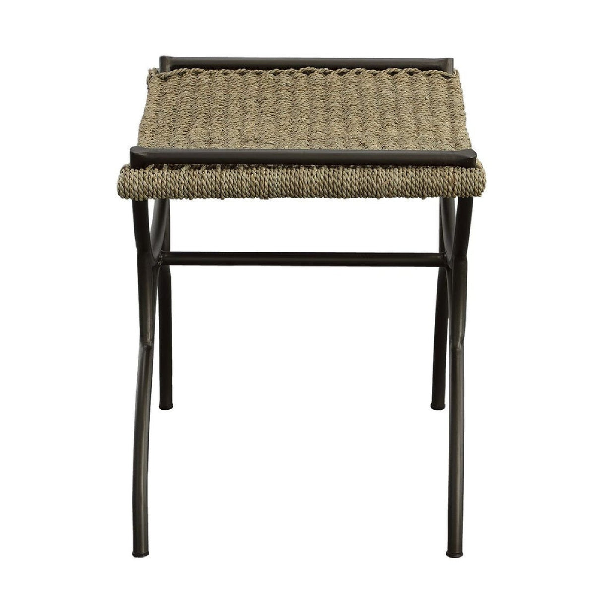 Woven Seagrass Bench S by Uttermost Playa, alternate view 4