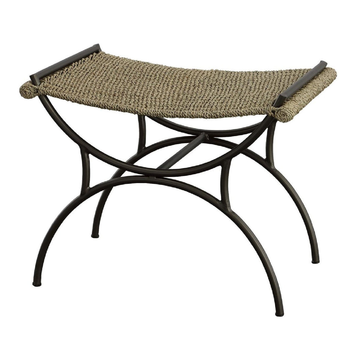 Woven Seagrass Bench S by Uttermost Playa, alternate view 3