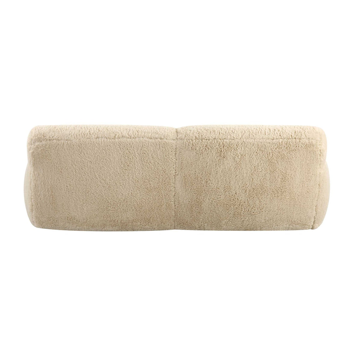Cream Long-Haired Sheepskin Sofa by Uttermost Abide, alternate view 5