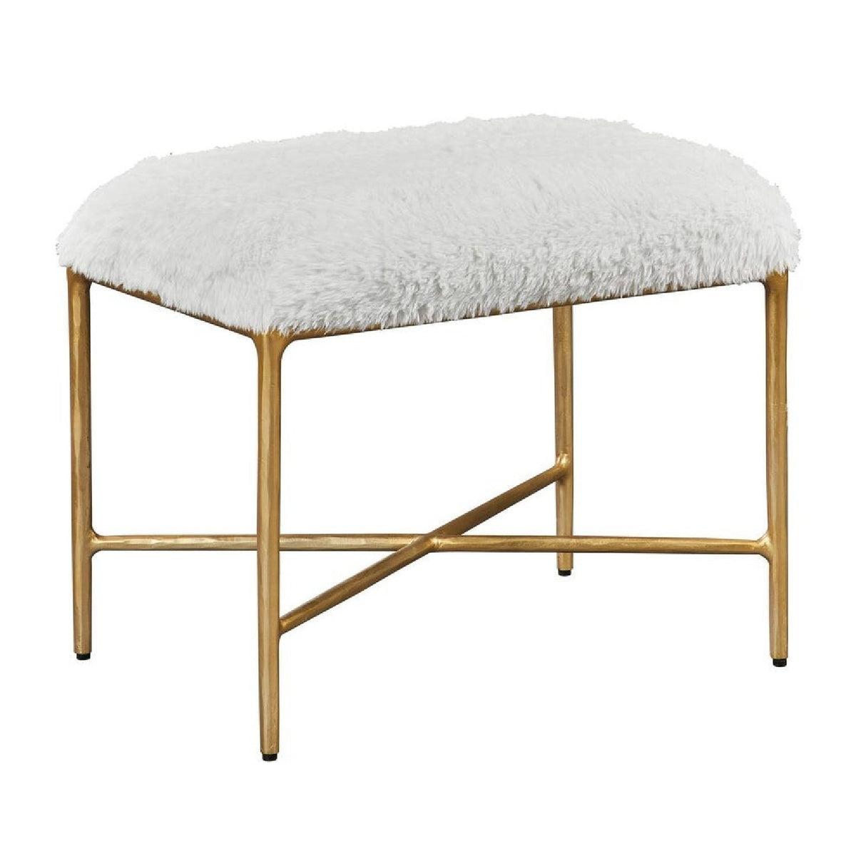 Cream Sheepskin Bench S by Uttermost Charmed