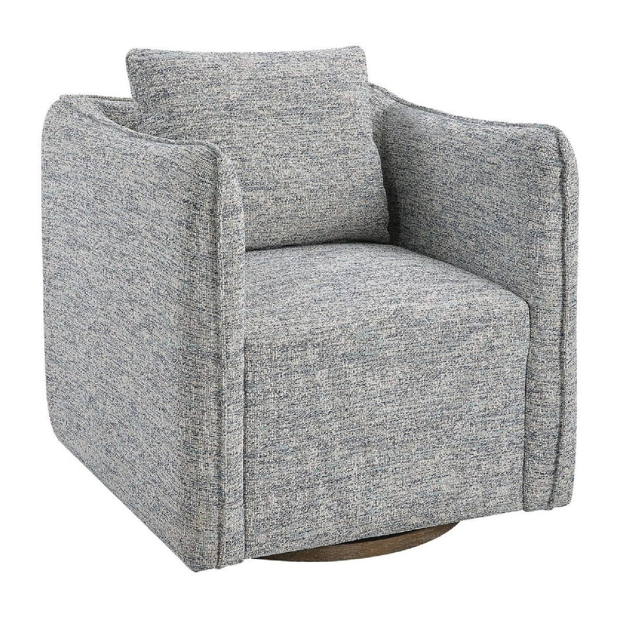 Modern European furniture - Flanged Edge Swivel Chair - www.oroa.com
