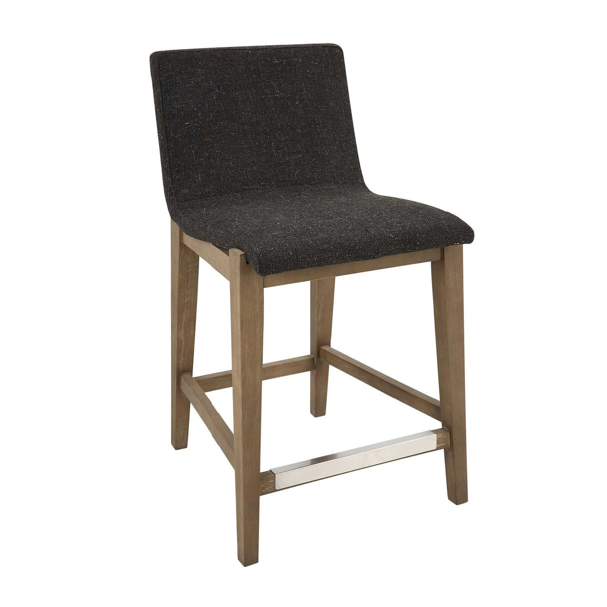 Brown Padded Counter Stool by Uttermost Klemens, alternate view 3