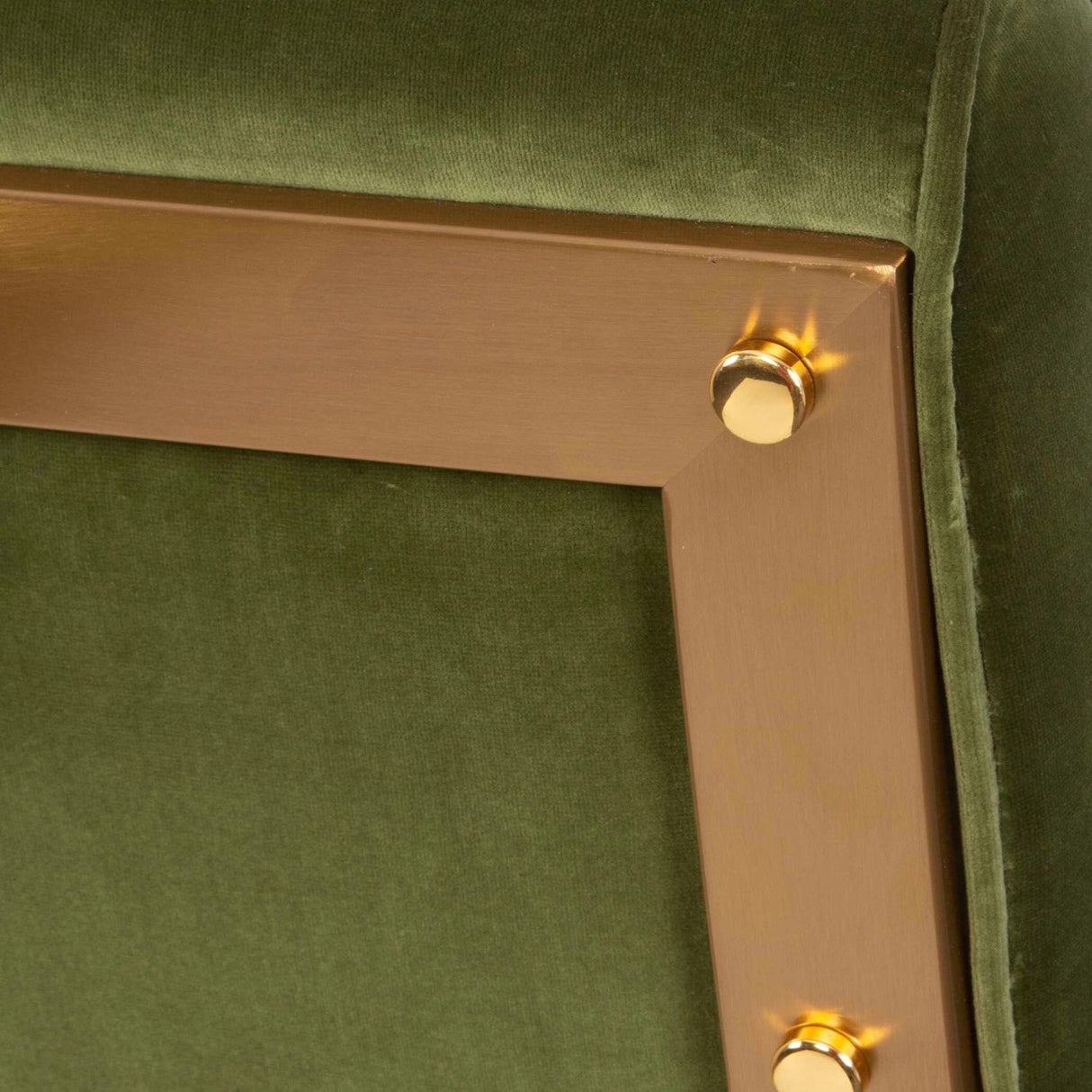 Green Velvet Accent Chair by Uttermost Knoll, alternate view 7