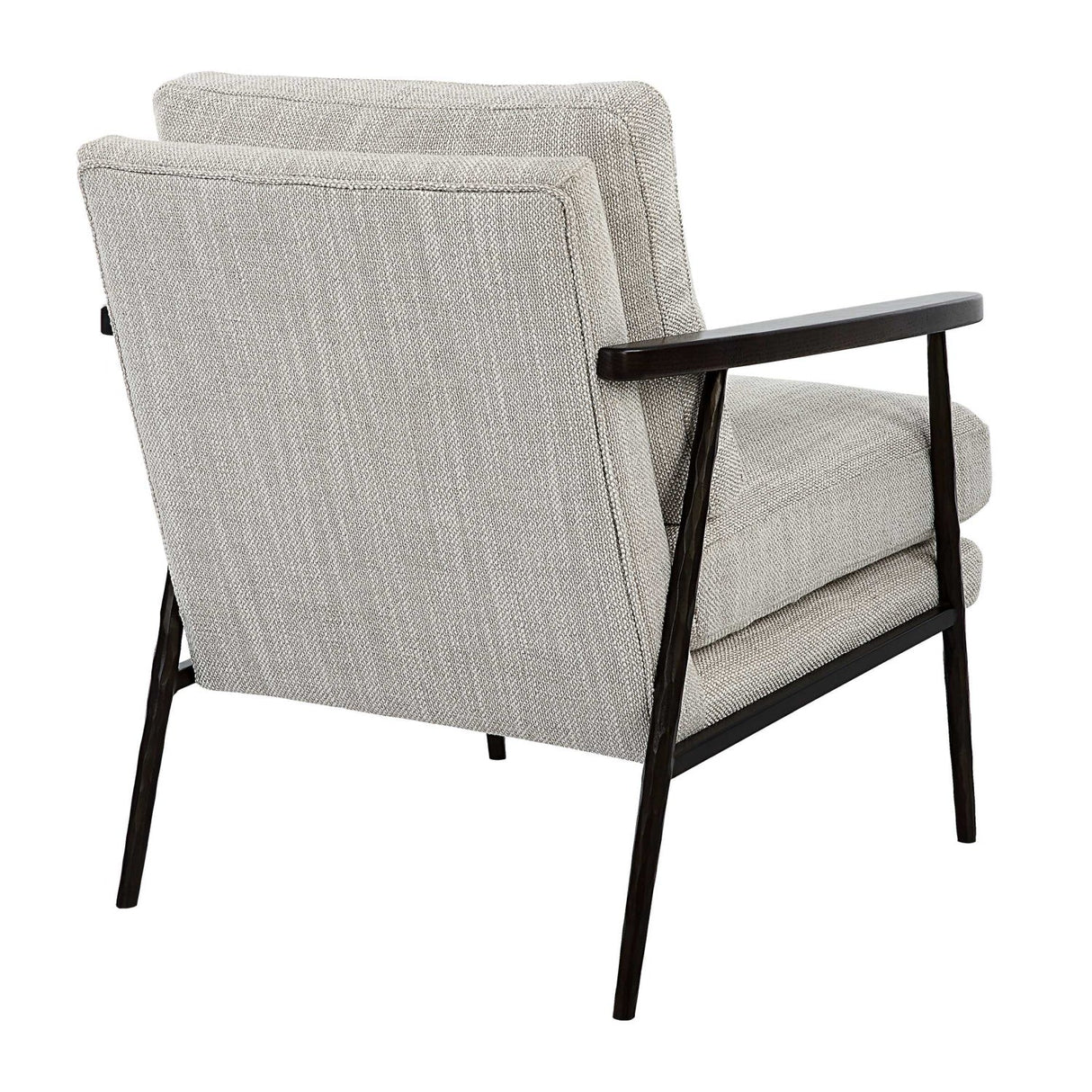 Neutral-Toned Fabric Accent Chair by Uttermost Sebastian, alternate view 5