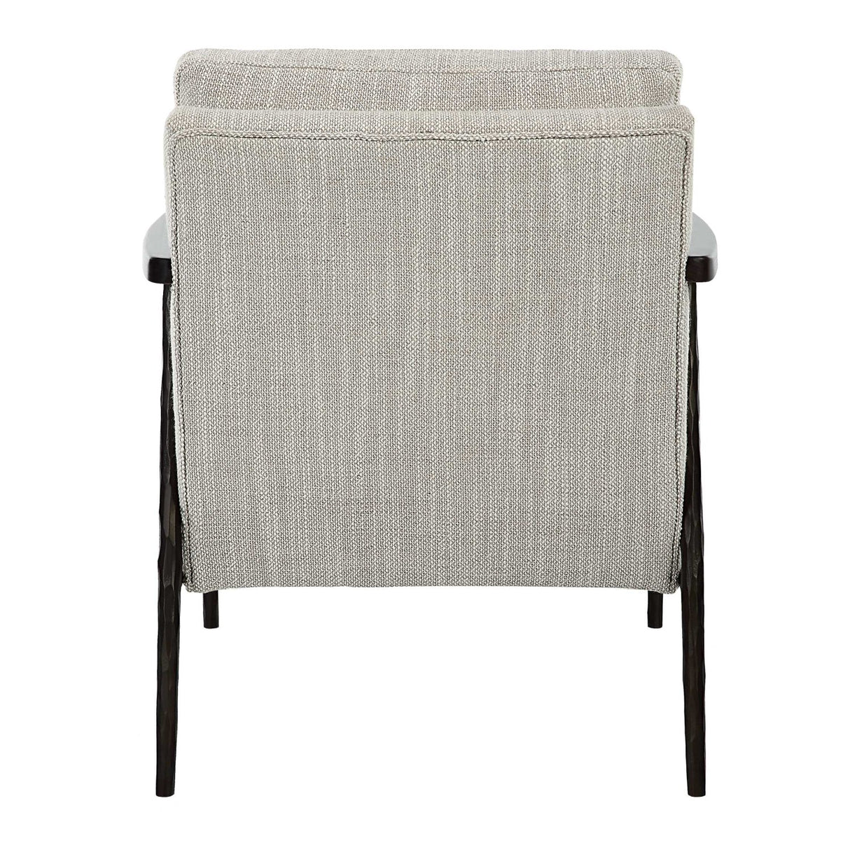 Neutral-Toned Fabric Accent Chair by Uttermost Sebastian, alternate view 6