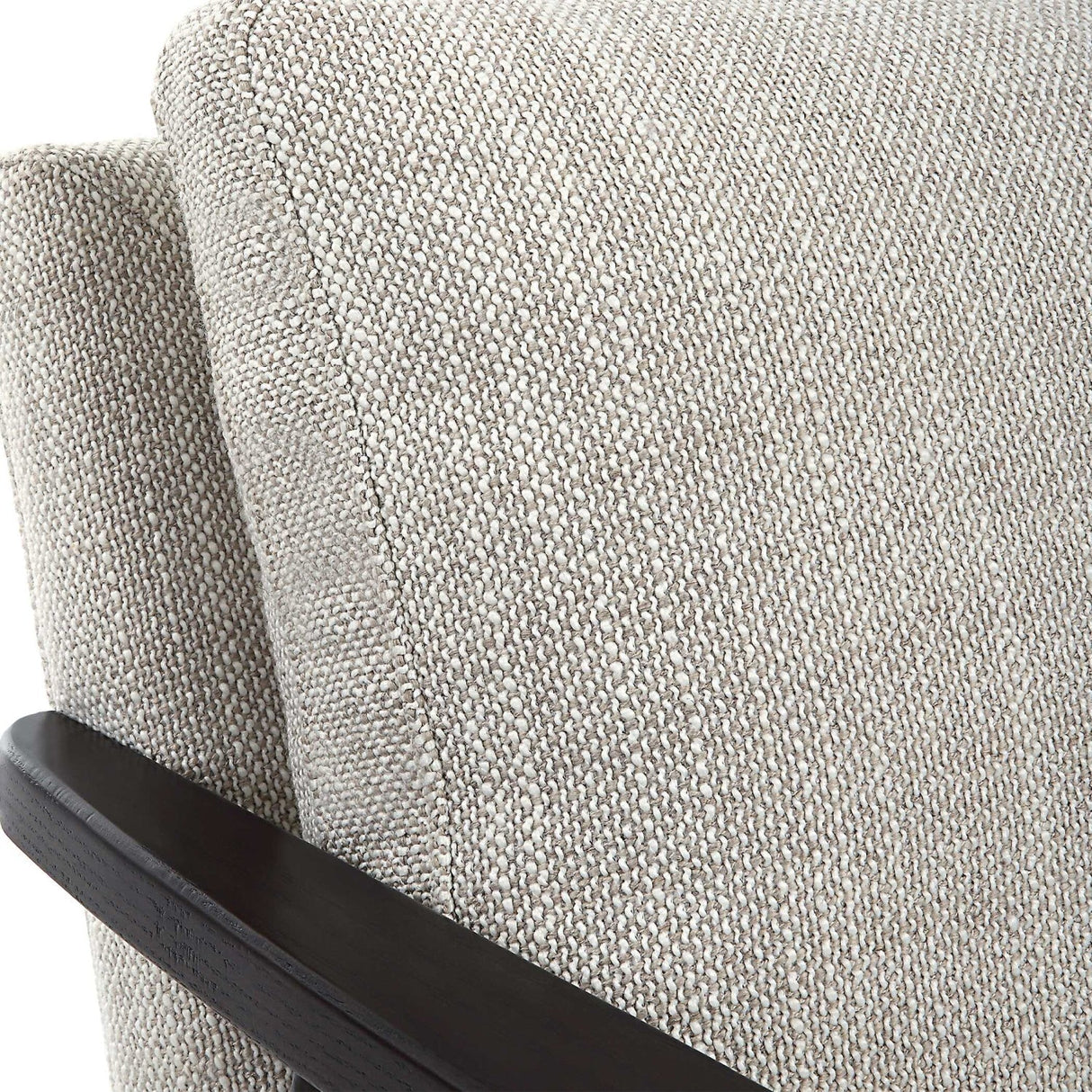 Neutral-Toned Fabric Accent Chair by Uttermost Sebastian, alternate view 7