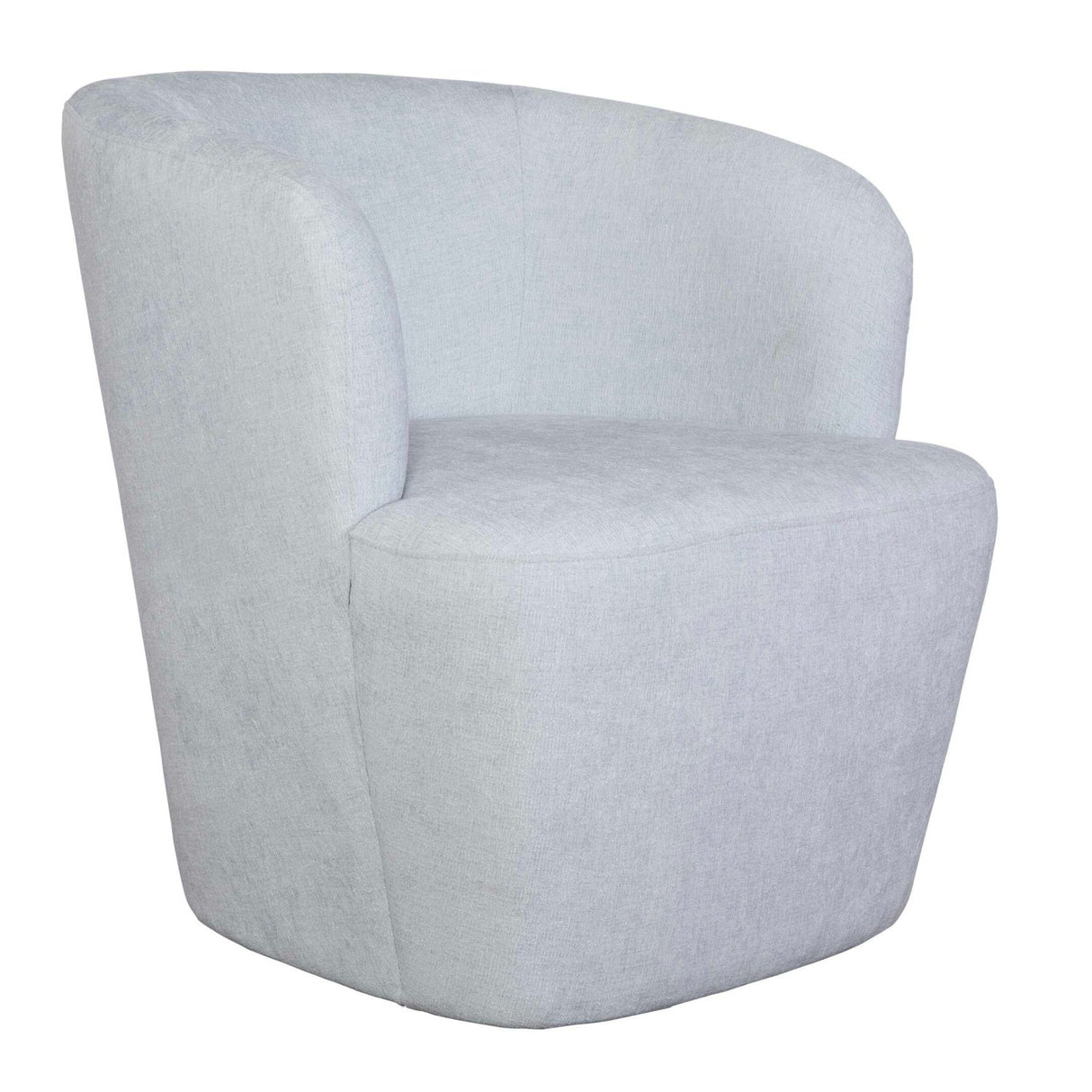 Barrel Style Swivel Chair by Uttermost Mist, alternate view 3
