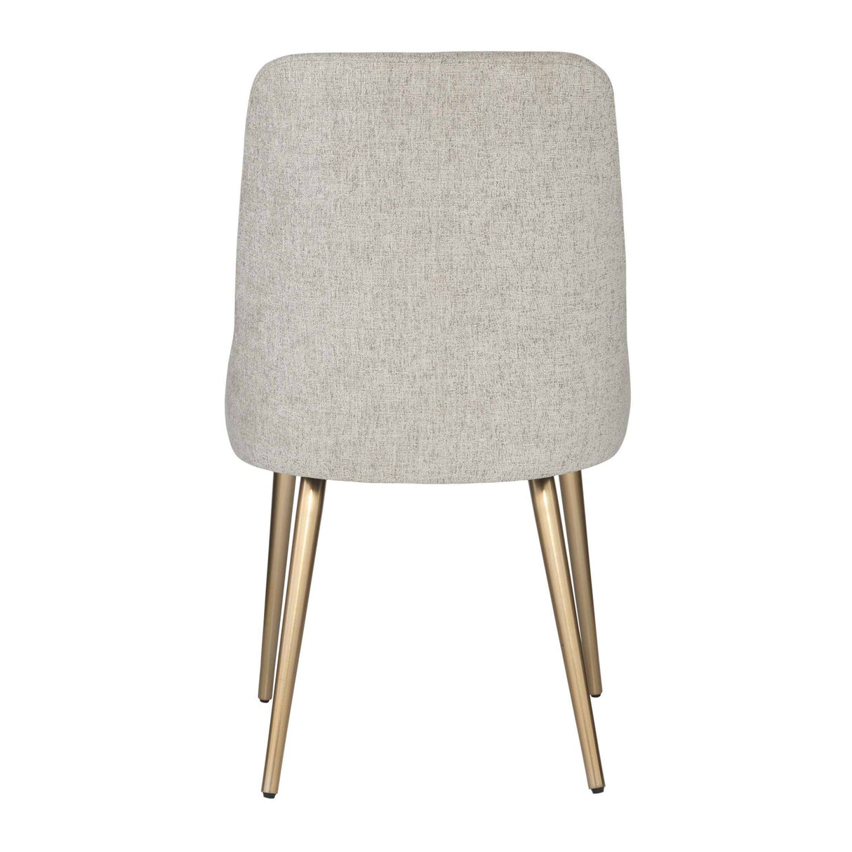 Taupe Fabric Sloped Dining Chair by Uttermost Bramwell, alternate view 6