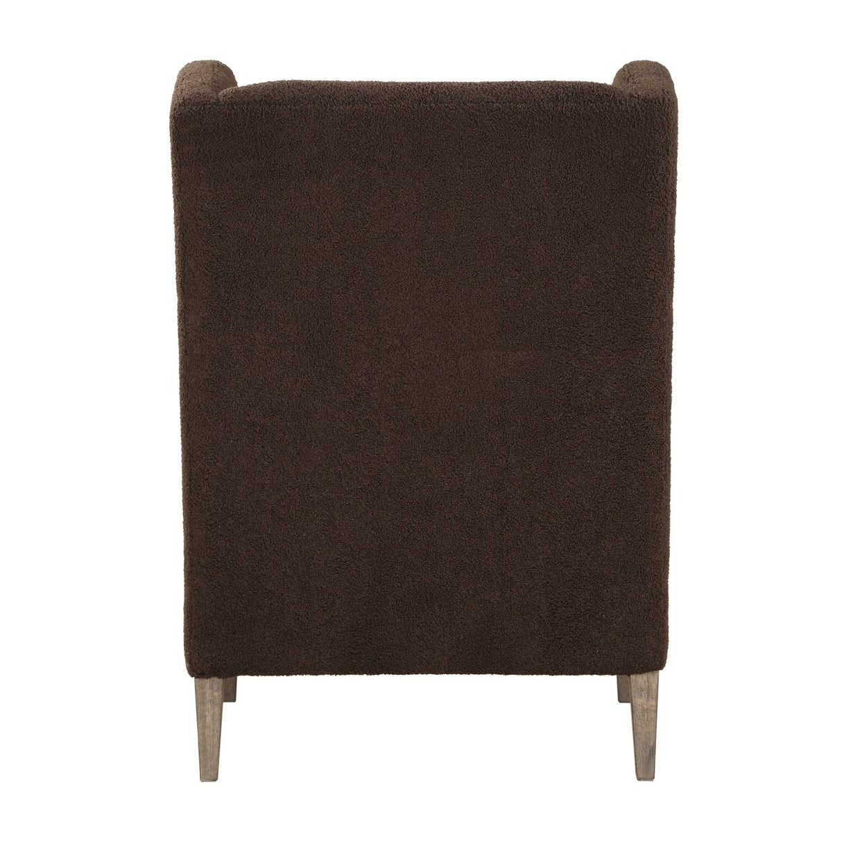 Brown Shearling Accent Chair by Uttermost Serpentine, alternate view 6