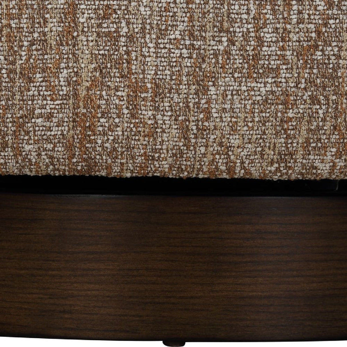 Brown Barrel Swivel Chair by Uttermost Dunes, alternate view 10
