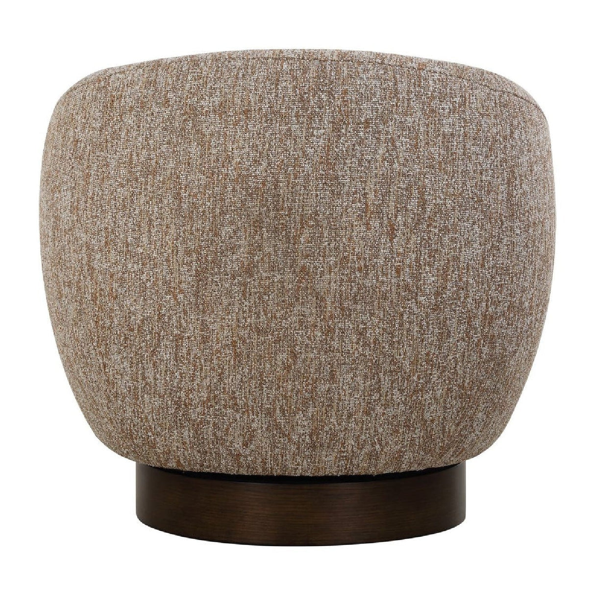 Brown Barrel Swivel Chair by Uttermost Dunes, alternate view 4