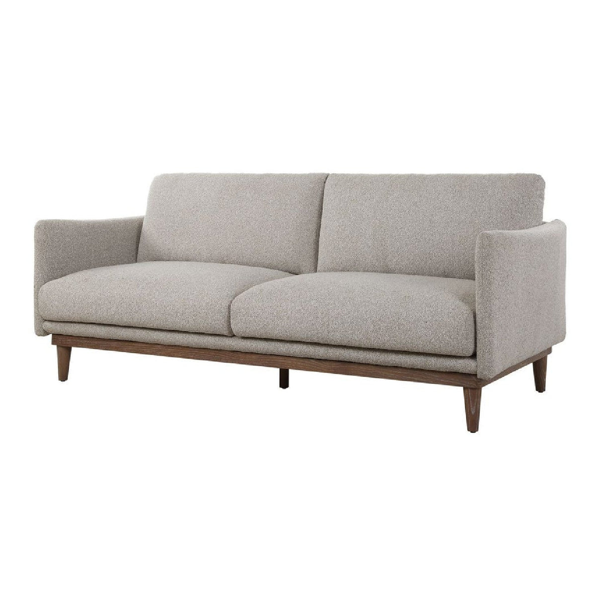 Beige Boucle Sofa by Uttermost Freefall, alternate view 3