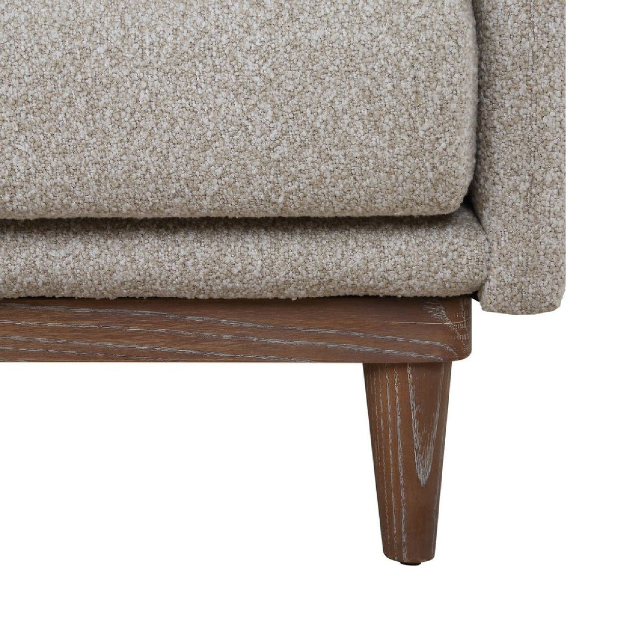 Beige Boucle Sofa by Uttermost Freefall, alternate view 8