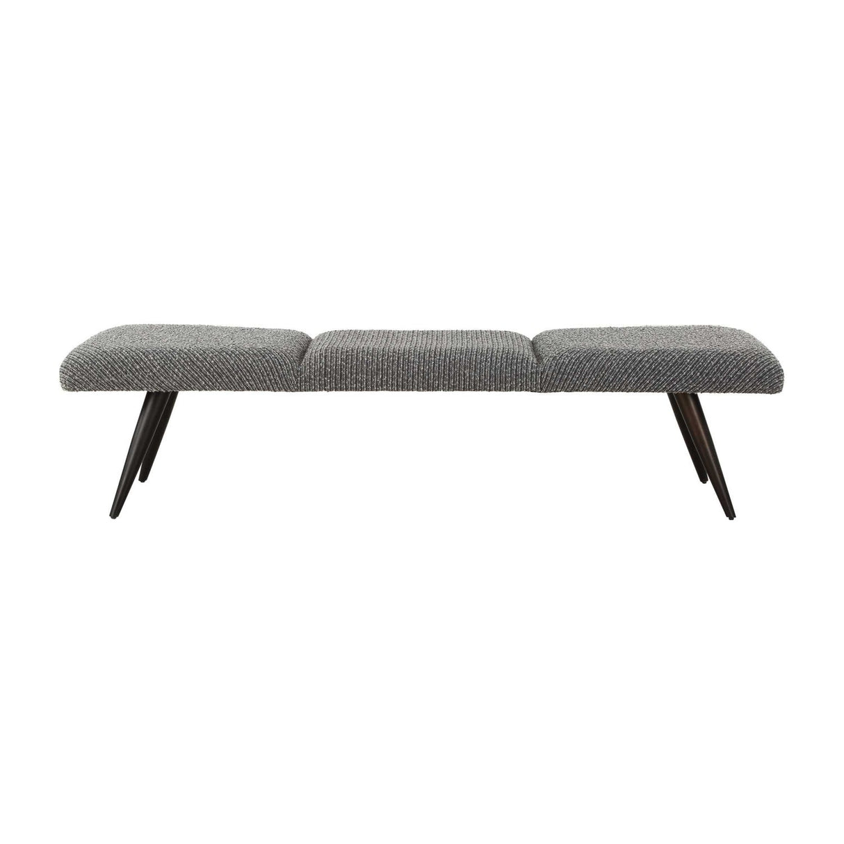 Gray Boucle Bench by Uttermost Bowtie