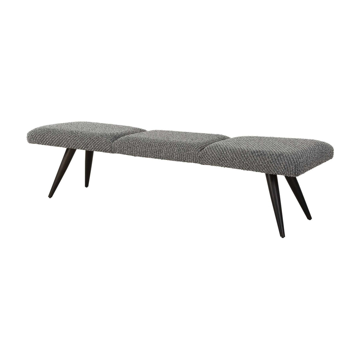 Gray Boucle Bench by Uttermost Bowtie, alternate view 5