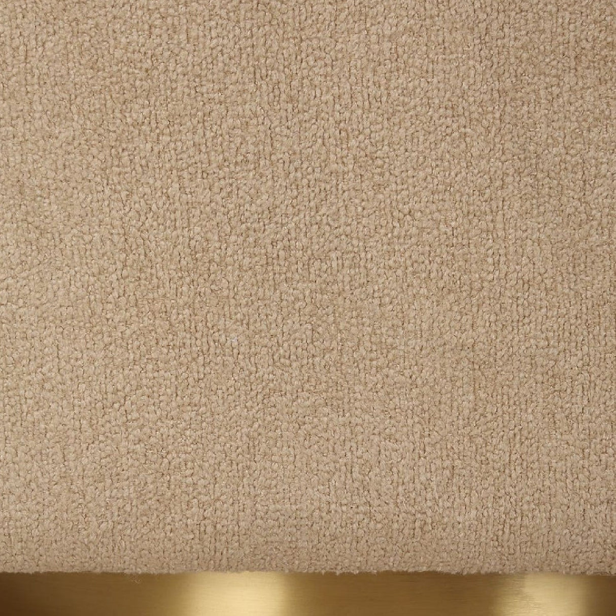 Beige Boucle Modern Swivel Chair by Uttermost Grounded, alternate view 9