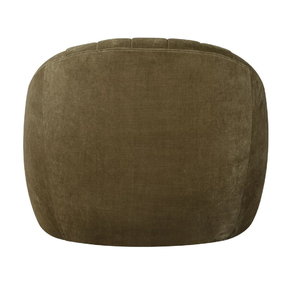 Green Chambray Channeled Swivel Chair by Uttermost Narrows, alternate view 4