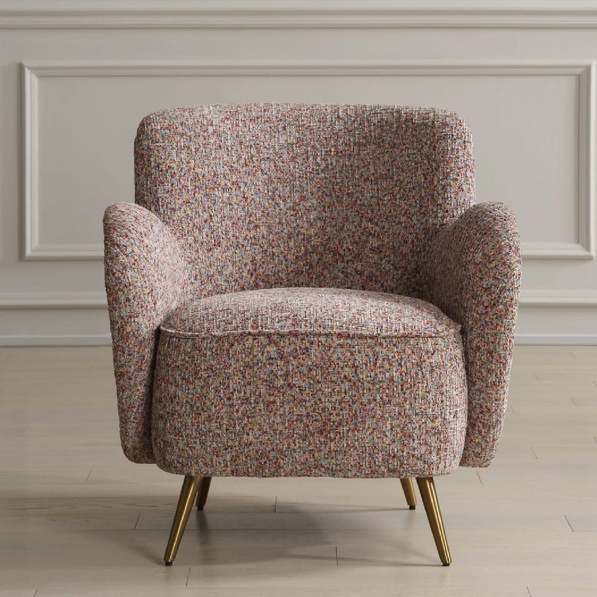 Textured Chenille Accent Chair by Uttermost Gemstone, alternate view 10