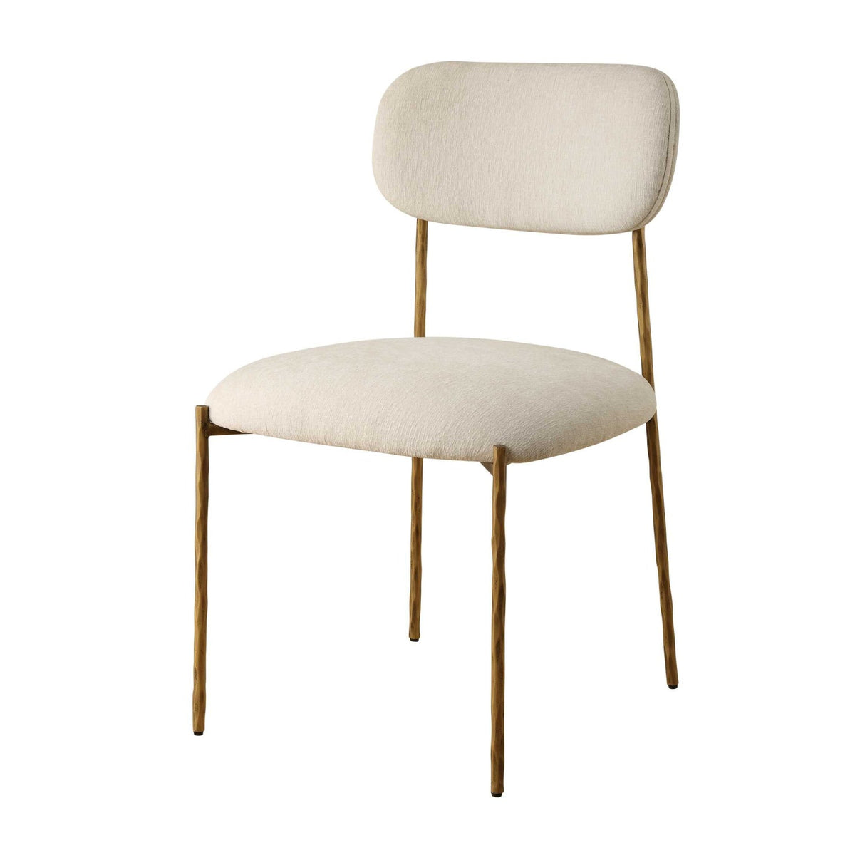 White Floating-Back Dining Chairs (2) by Uttermost Capture