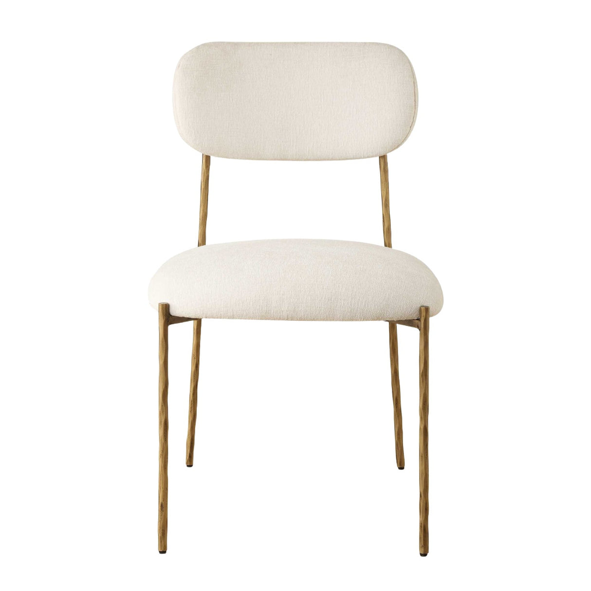 White Floating-Back Dining Chairs (2) by Uttermost Capture, alternate view 3