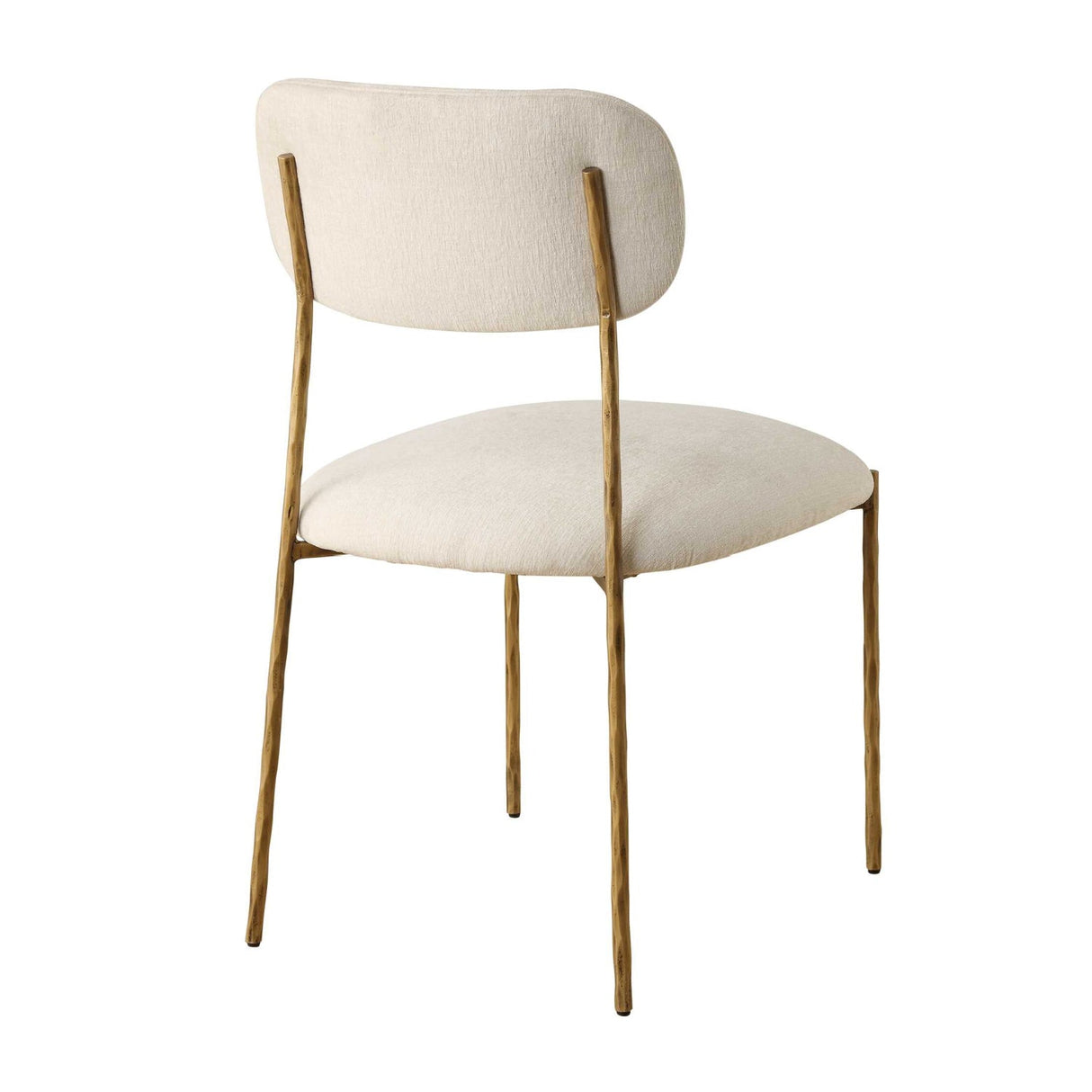 White Floating-Back Dining Chairs (2) by Uttermost Capture, alternate view 5