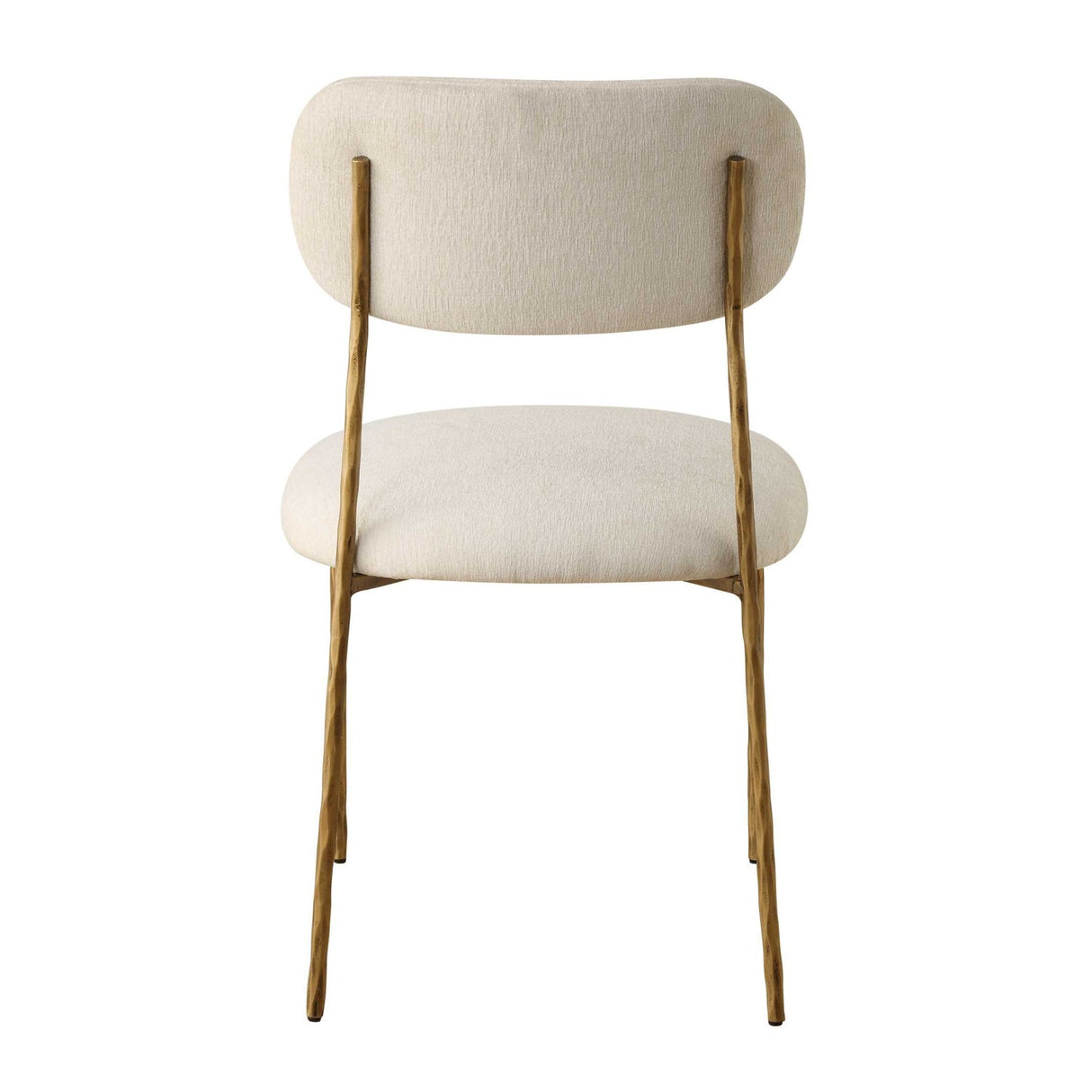 White Floating-Back Dining Chairs (2) by Uttermost Capture, alternate view 6