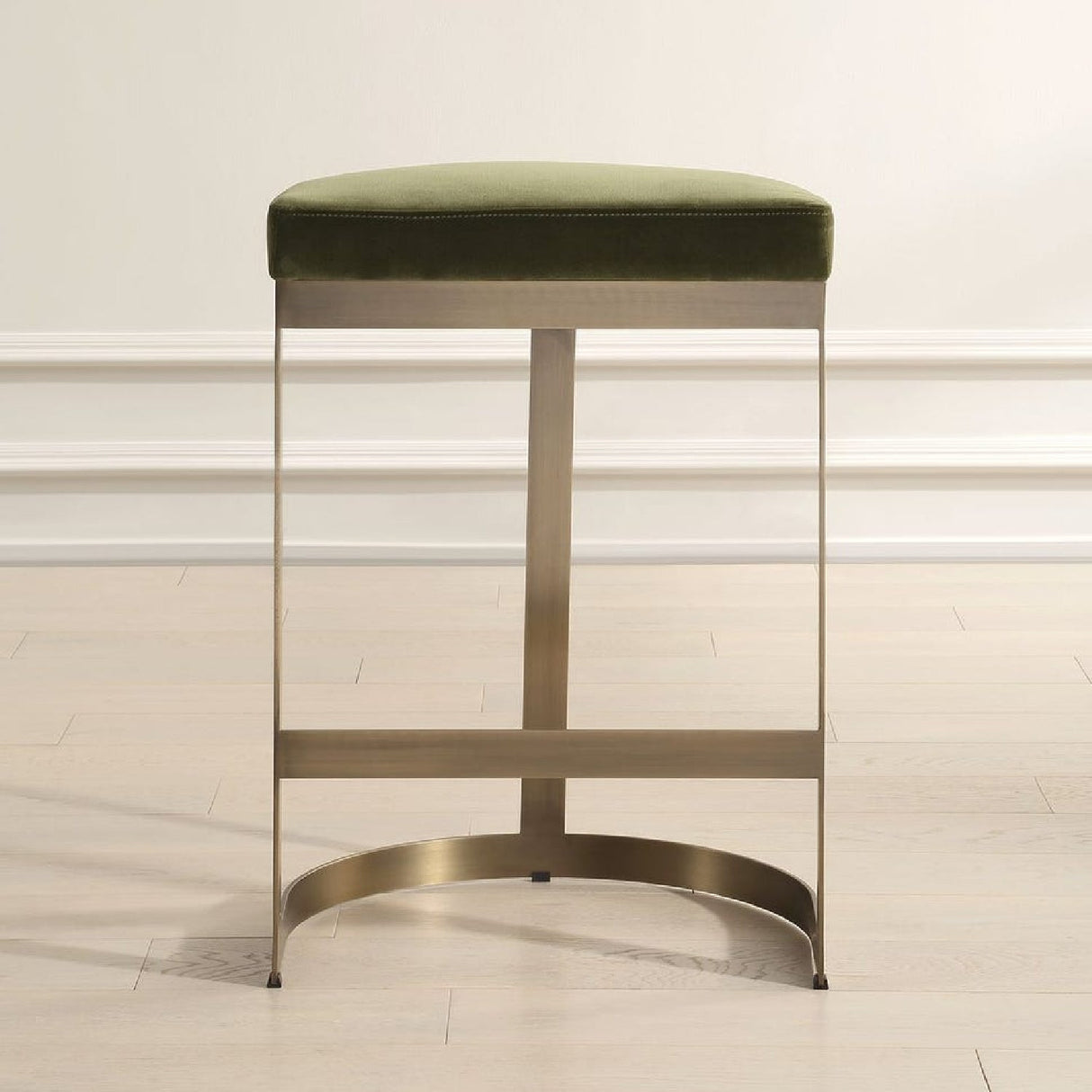 Modern European furniture - Iron Arched Counter Stool - www.oroa.com