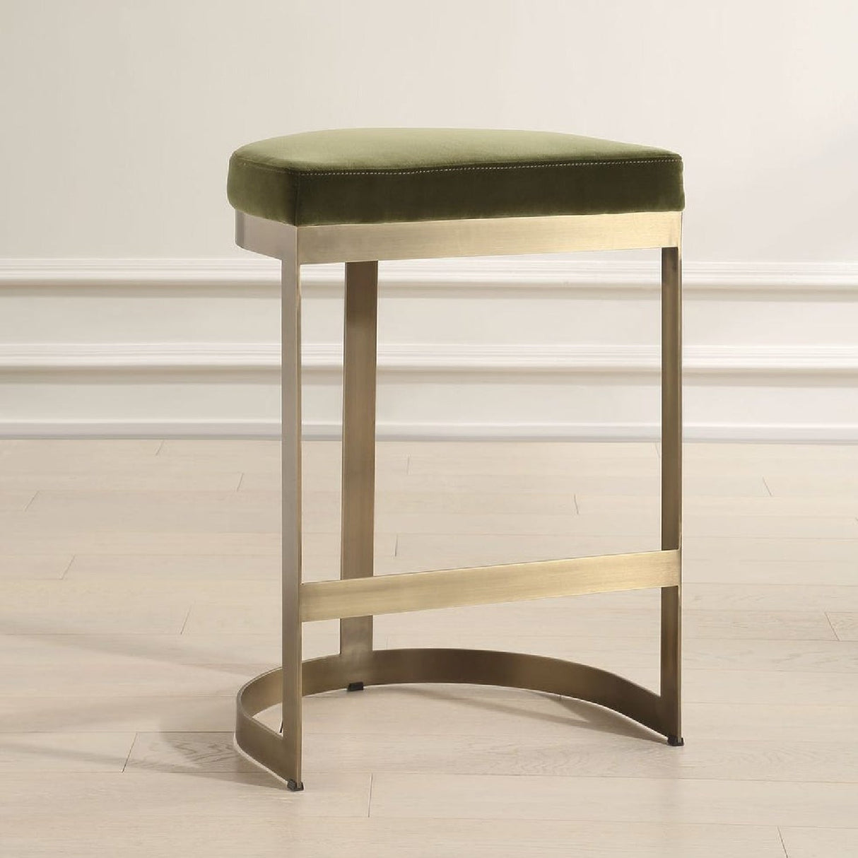 Modern European furniture - Iron Arched Counter Stool - www.oroa.com