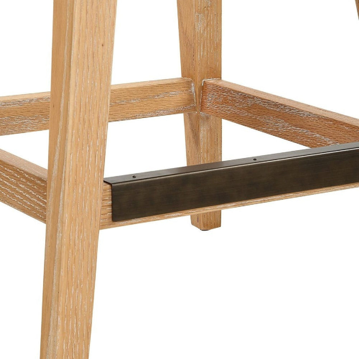 White Swivel Counter Stool by Uttermost Klismos, alternate view 6