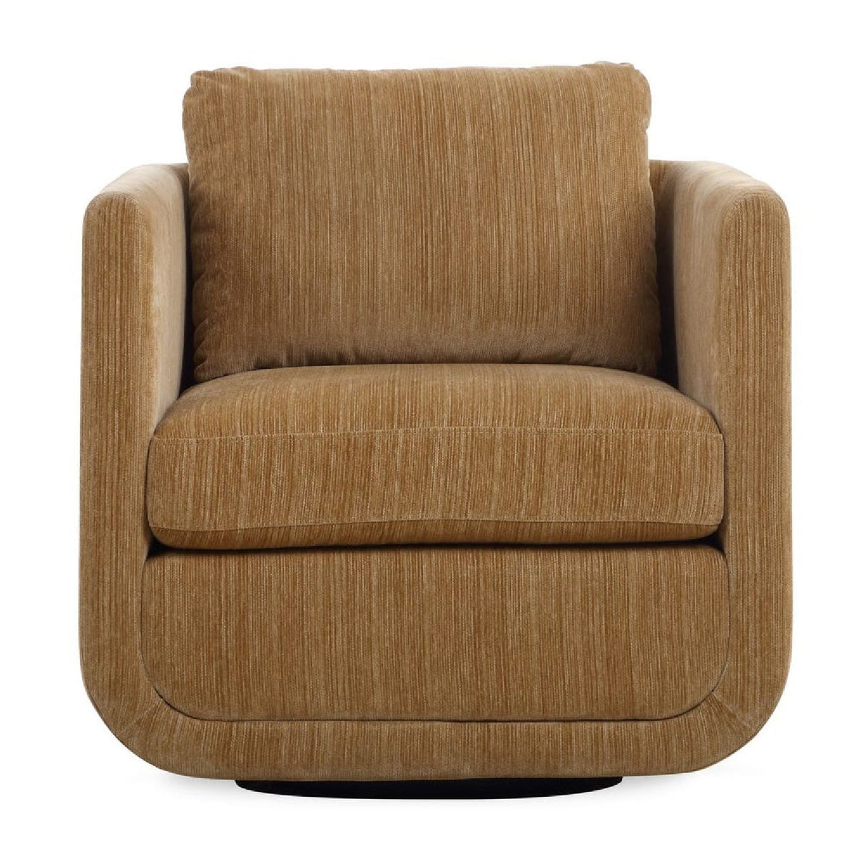 Modern European furniture - Chenille Rounded Swivel Chair - www.oroa.com