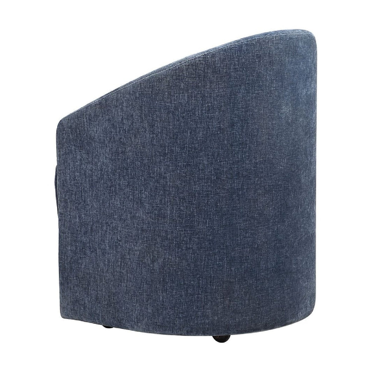 Modern European furniture - Velvet Dining Chair with Casters - www.oroa.com