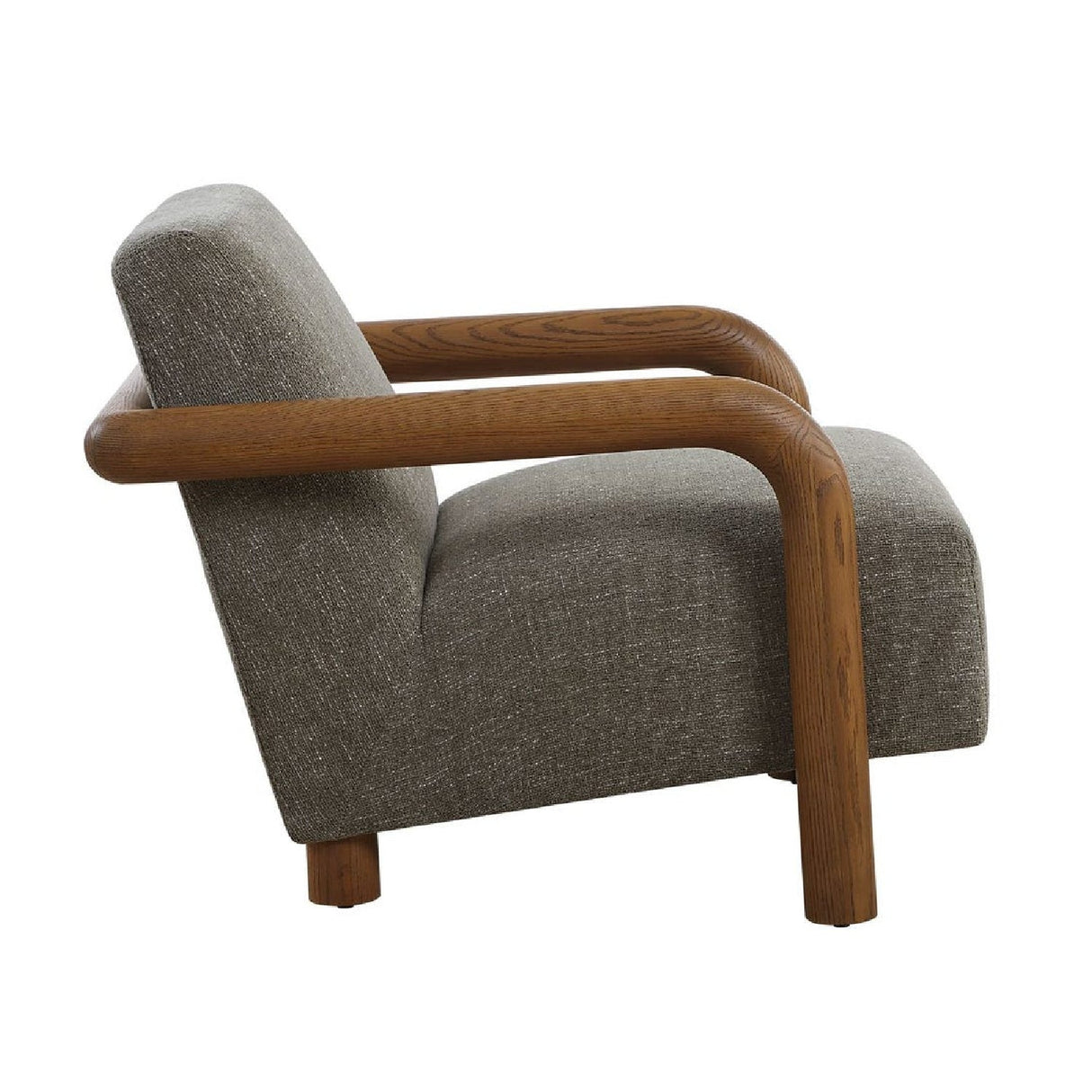 Green Chenille Accent Chair by Uttermost Balance, alternate view 3