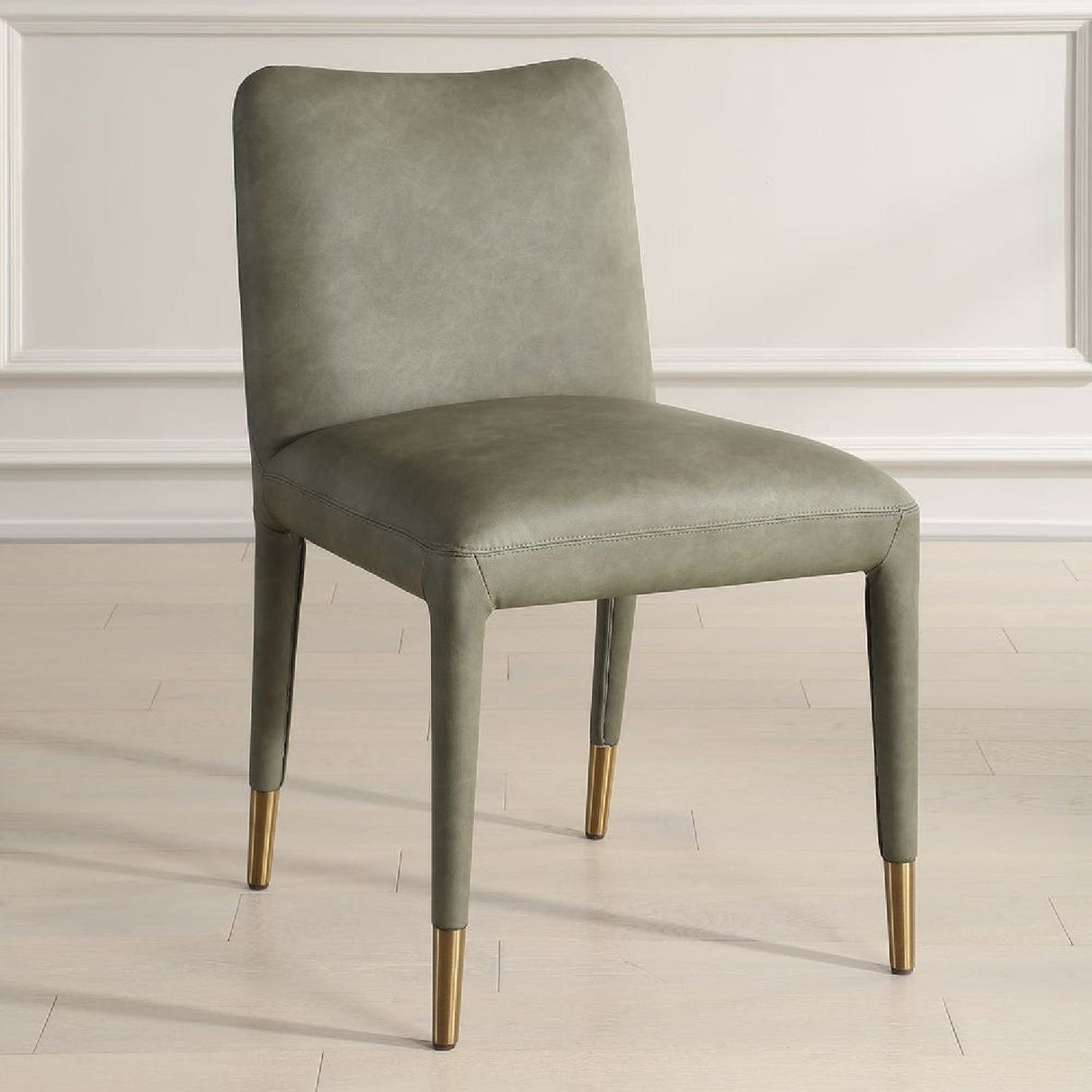 Modern European furniture - Upholstered Dining Chair Set (2) - www.oroa.com