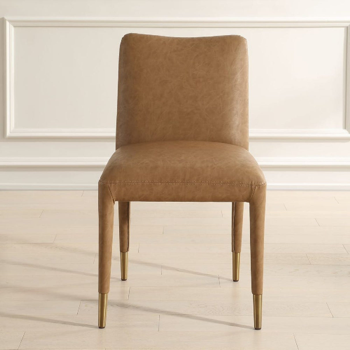 Modern European furniture - Upholstered Dining Chair Set (2) - www.oroa.com